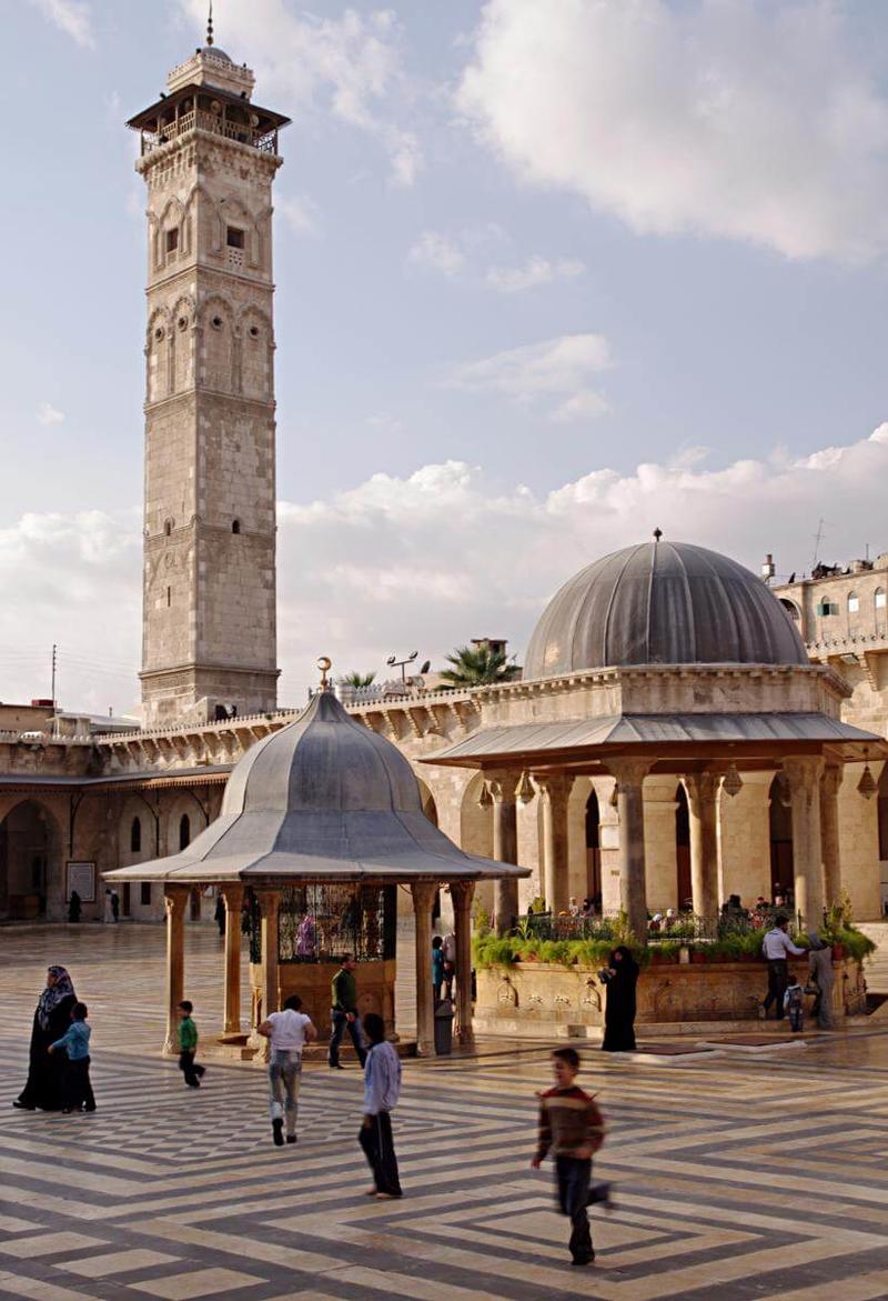 Aleppo minaret