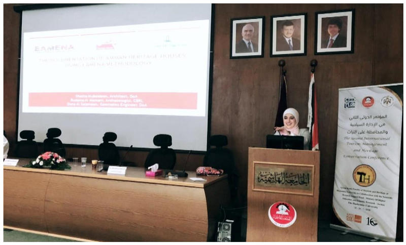 Presenting at the International Conference on Tourism Management and Heritage Conservation (July 23-26, 2019) at Hashemite University, Zarqa (Jordan)
