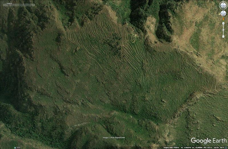 Fig. 3 Terraces in the Yemen highlands. Fig. 3 Terraces in the Yemen highlands.