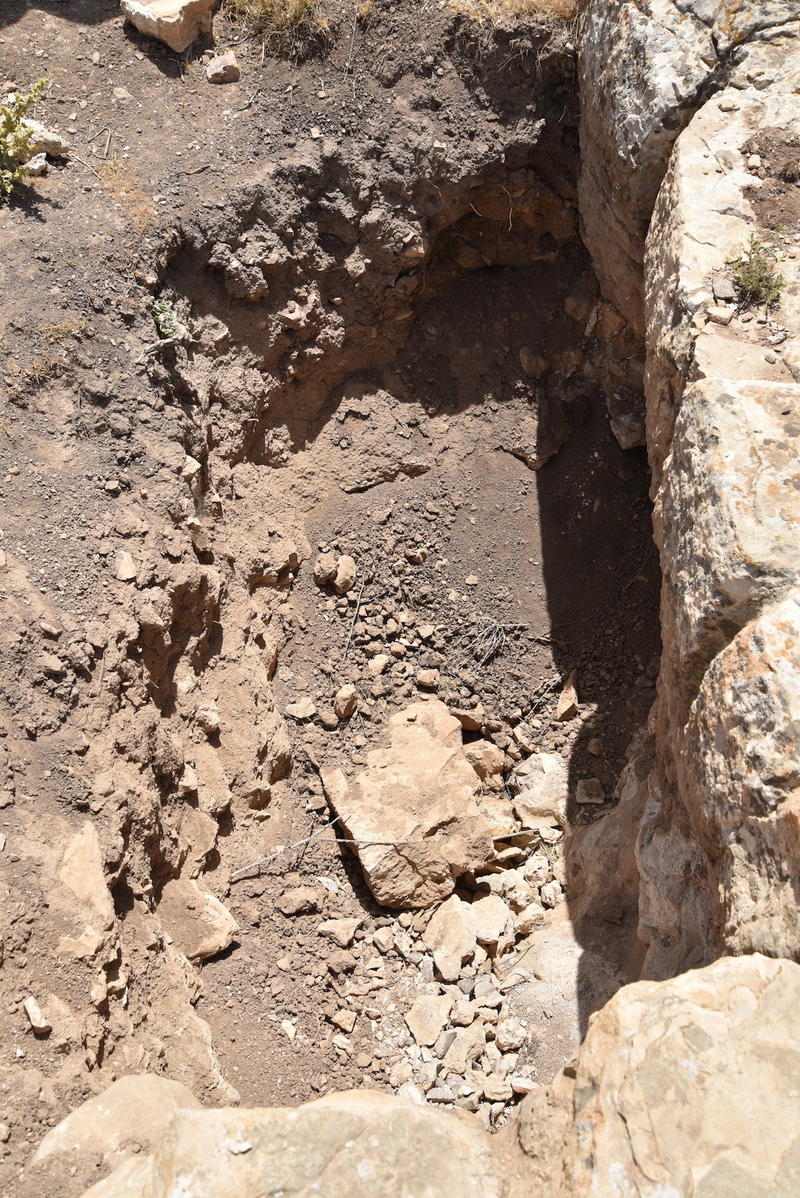Figure 8: Clandestine excavation (probably looting) at MAD-0039.