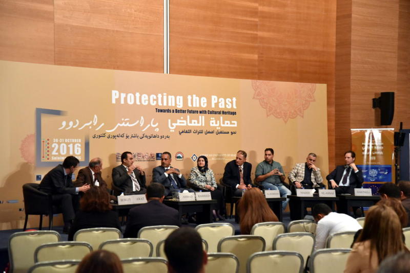 Roundtable on the current needs of local heritage managers in Iraq.