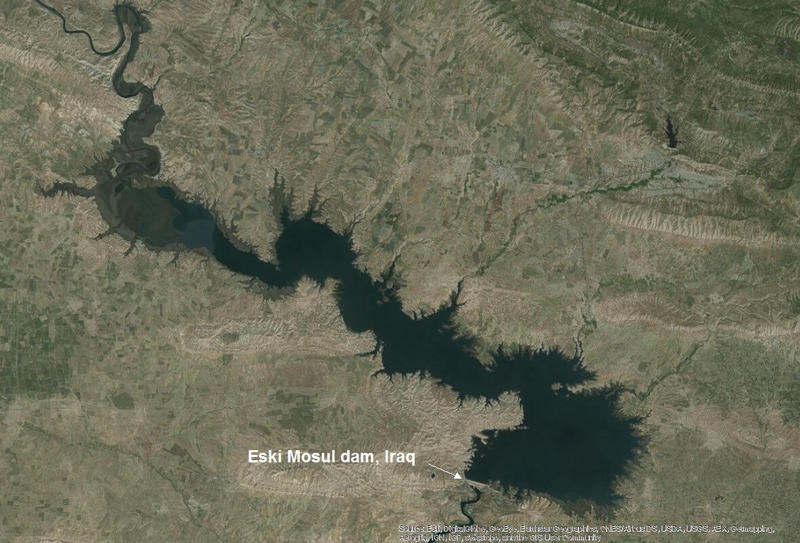 Eski Mosul dam Iraq