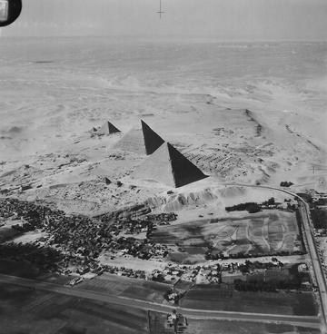 Fig. 1: Giza Pyramids in 1930s