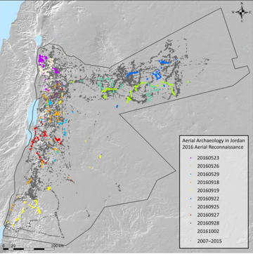 Aerial Archaeology in Jordan to 2016